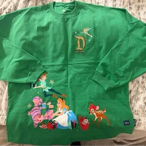Disneyland Christmas Jersey Large NWOT